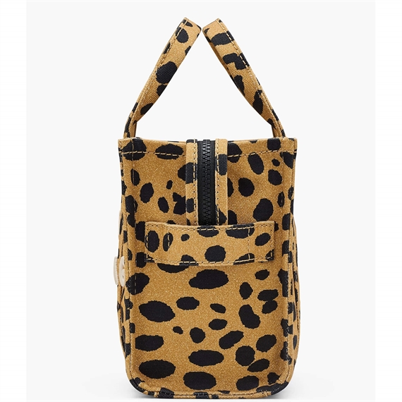 Marc Jacobs The Small Cheetah Canvas Tote Bag, Black Multi 